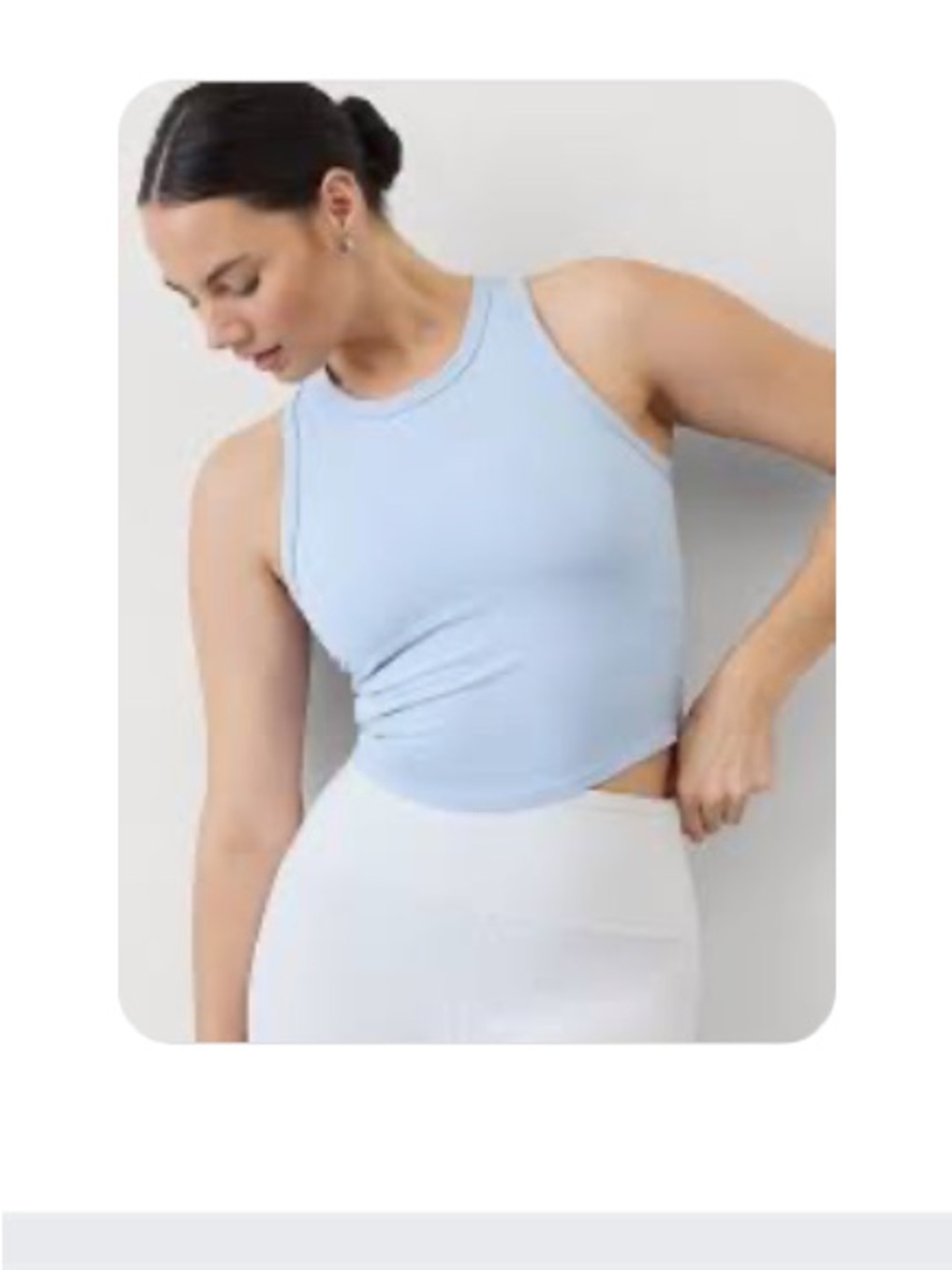 Athleta Transcend Crop Top